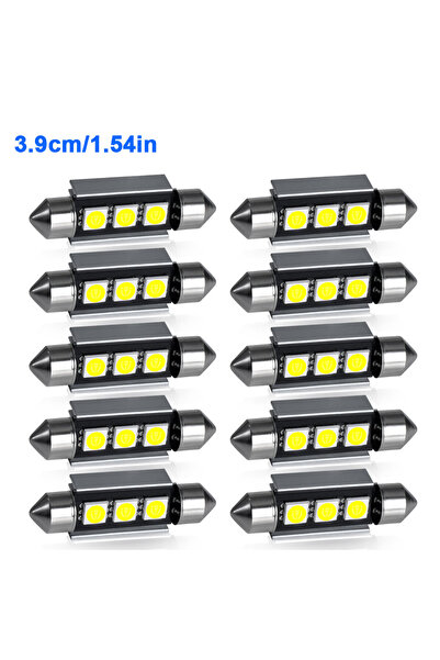 Choice11 10PCS 39MM 2/4/6/10PCS Festoon LED 31/36/39/41MM Reading Lighting Bu...