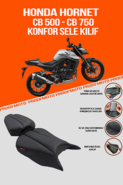 PROOFMOTO غطاء مقعد مريح لدراجة هوندا هورنت CB 500 - CB 750
