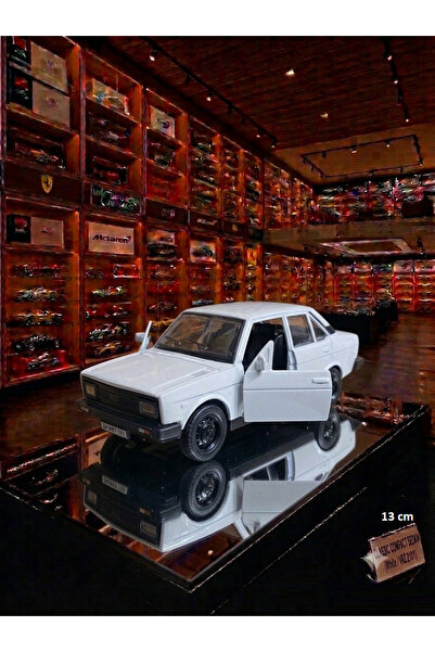 OYUNCAKSAHİLİ Murat 131 Şahin 1980 Nostalji 13cm Model Metal Çekbırak Araba 2...