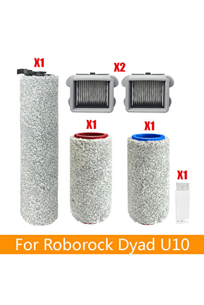 Choice برتقالي اللون لملحقات مكنسة تنظيف الأرضيات اللاسلكية Roborock DYAD U10...