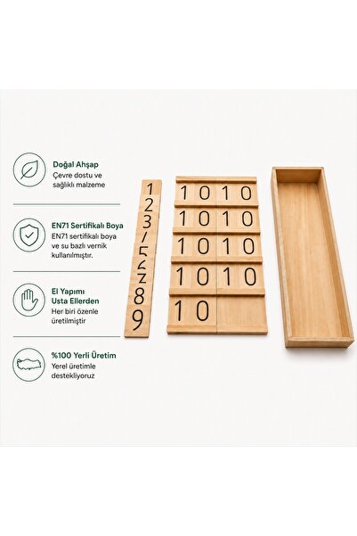 Montessori Gemisi Sequin Plate 11 -19
