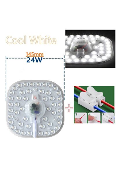 Choice Square 24W CW 50W 36W 24W 18W 12W LED Ring PANEL Circle Light SMD LED ...