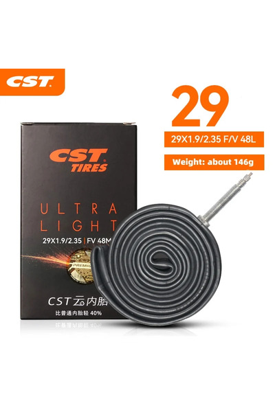 Choice 29x1.9-2.35 FV 48L CST ULTRA LIGHT MTB 29 26 27.5 Bike Inner Tube , 26...
