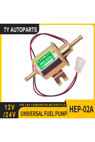 Choice مضخة وقود كهربائية عالمية HEP-02A-12V-Gold 12 فولت/24 فولت، سلك تثبيت ...