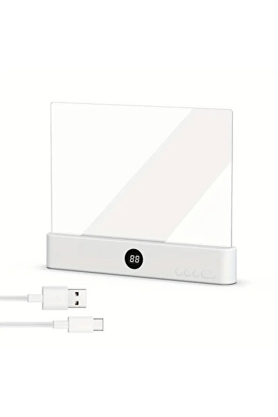 Choice1 WHITE LED Flat Panel Night Vision Reading Light Eye Protection Readin...