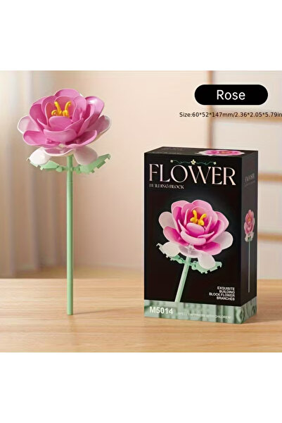 Choice10 M5014-No box Micro particle building block flower set, DIY assembly ...