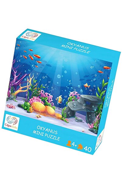 Çılgın Zeka Okyanus Mini Puzzle 40 Parça 3-7 Yaş Çocuk Puzzle Yapboz