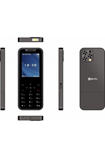 Choice1 Bundle 1 black MKTEL M14 Feature Phone 2.4‘’Screen Four cards four wa...