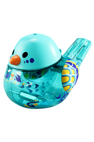 Choice1 Blue Colorful children's cartoon bird whistle toy loading water to ch...