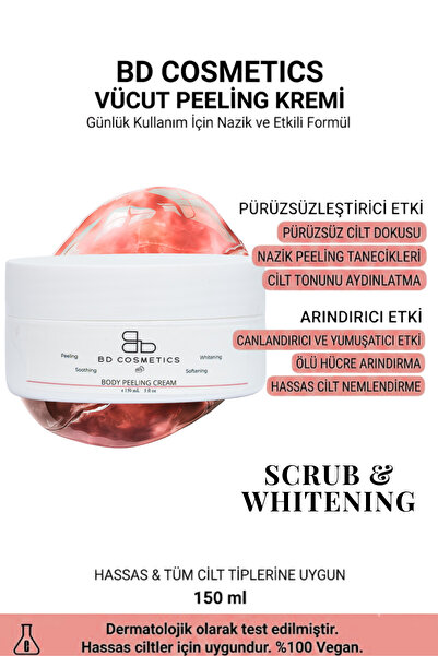 Bd Pharma Bd Cosmetics Vücut Peeling Kremi 150 ml