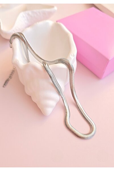 MİLUNXTE 316L Stainless Steel Italian Crushed Chain Necklace - Tarnish-Free S...