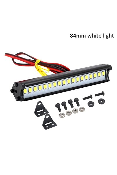 Choice شريط إضاءة سقف سيارة RC LED 84 مم، كشاف 53-149 مم لسيارة 1/10 Trxxas T...