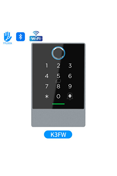 Choice3 K3FW NFC 2.4GHz WiFi+Bluetooth TTLOCK APP Access Control Rfid Keypad ...