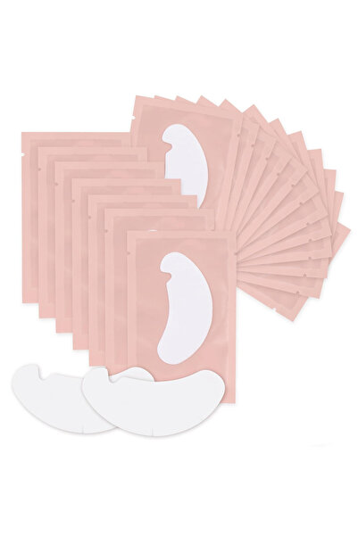 Choice U-Pad-Pink-50pcs 50 زوجًا من لصقات العين لتمديد الرموش، لصقات هيدروجيل...