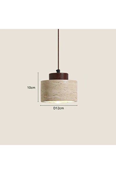 Choice9 Warm White Walnut Base A Vintage Japanese Style Wooden Pendant Lamp C...