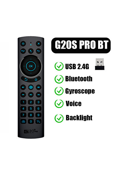 Choice G20S PRO BT MRSVI G20S Pro Voice Remote Control 2.4G Wireless Bluetoot...