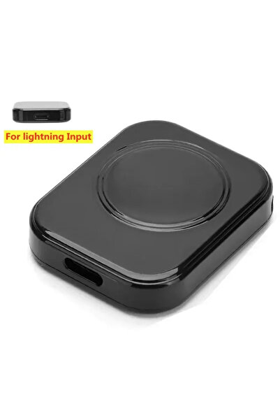 Choice1 18mm Black For Lightning Fast Magnetic Watch Wireless Charger For Wat...