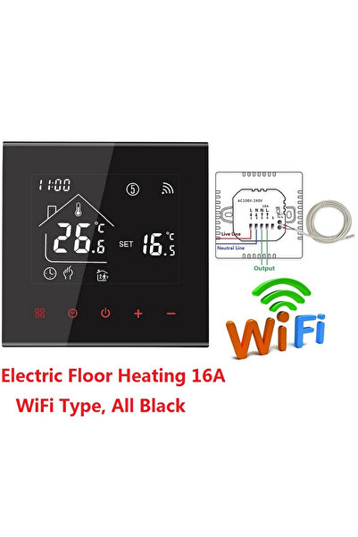 Choice3 Electric 16A WiFi H MINCO HEAT M4A Warm Floor Thermostat Tuya WiFi 3A...