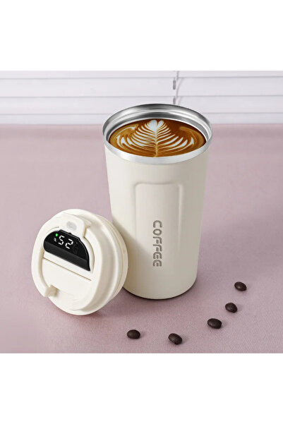 Choice 450ml New510ml-White 450ml Thermos Bottle Smart Display Temperature 31...