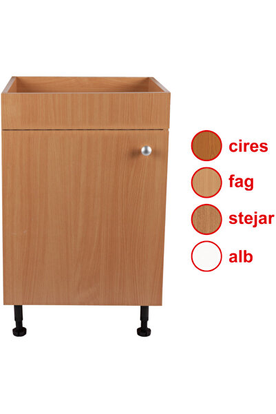 OEM Capac chiuvetă bucătărie PAL 50x80 cm fag