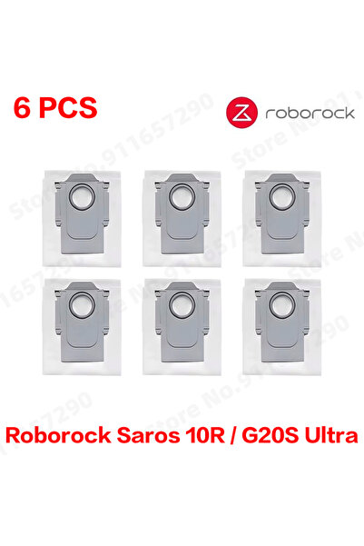Choice15 roborock 6 Pcs Compatible for Roborock Saros 10R / G20S Ultra Spare ...