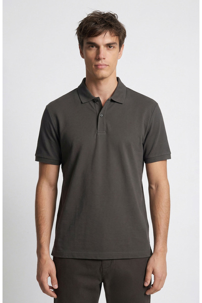 Network Haki Polo Yaka Pike T-shirt