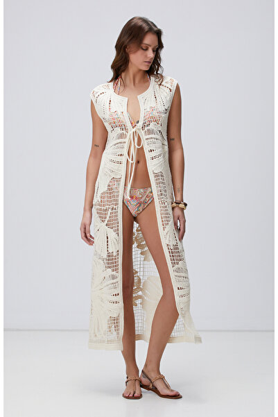 Network Açık Bej Kaftan