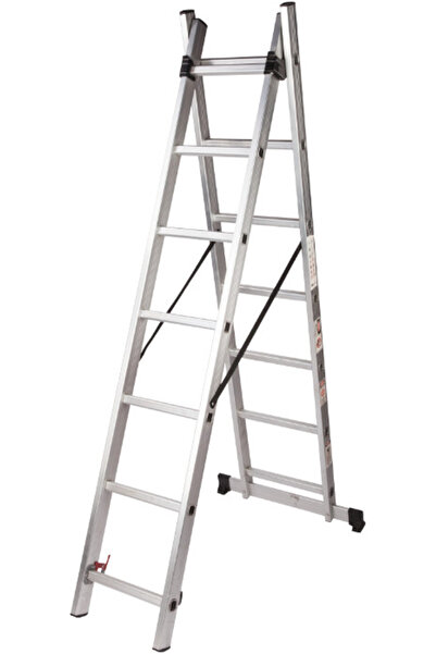 Evotools Scară din aluminiu ETS - Nr. trepte 7 Nr. secțiuni 2 310 cm