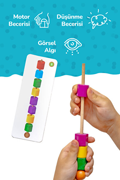 Circle Toys Lineup Single Bul Sırala Ögren - Montessori Tek Oyuncu