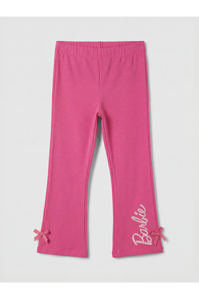 LC Waikiki Quality Parts Barbie Printed Flared Girl's Leggings from Çelebi Store