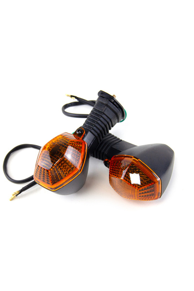 choice2 Amber Motorcycle Turn Signal Lights Indicator For Suzuki DL650V DL100...