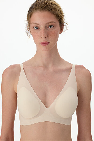 Penti Ceramic Beige Zerogram Decolette Bra
