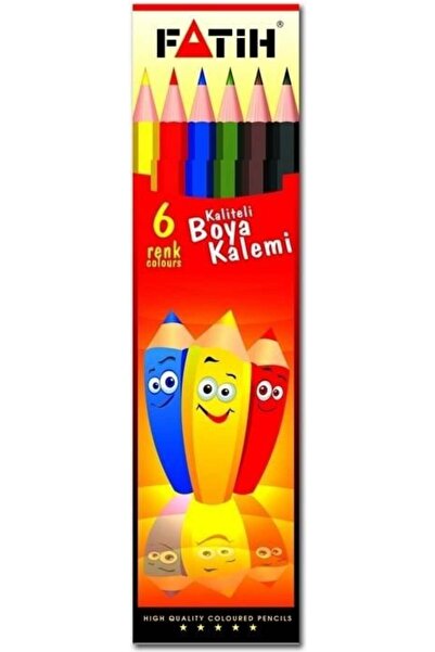 FATİH KALEM Fatih Dry Paint 6 Colors Full Size
