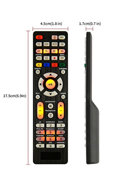 Choice RC-G008 Universal RC-G008 Replcement Remote Control for All models and...