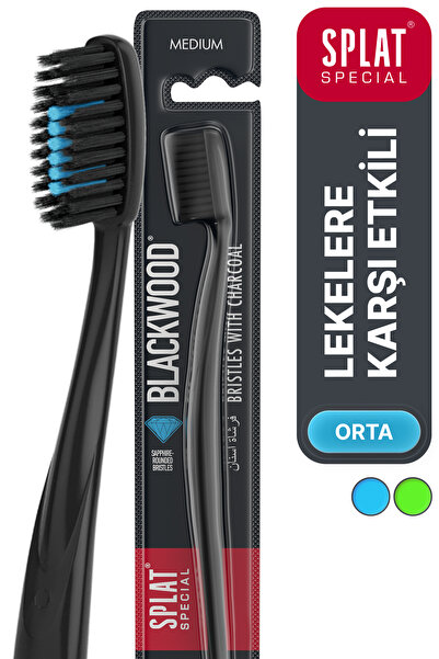 Splat Blackwood Toothbrush Medium