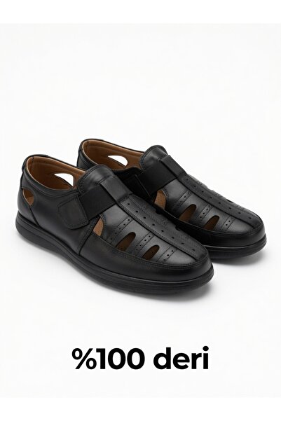 Scarpe Sano صندل يومي من الجلد الطبيعي