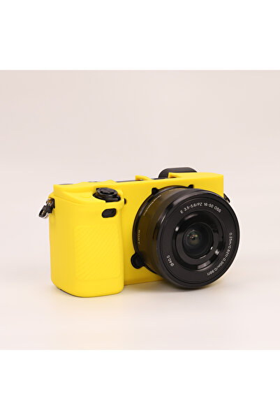Choice8 a6400 case yellow Silicone Camera Bag Suitable for A6100/A6300/A6400 ...