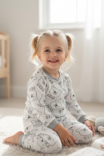 MİLAYS LİFE HOME COLLECTİON Girls' Character Printed Snap-On 100% Cotton Colo...