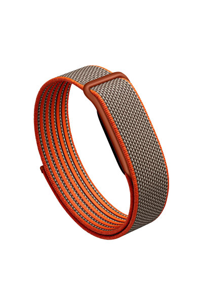 Choice For fitbit air Blackish Brown Nylon Sport Braided Watch Strap for Goog...