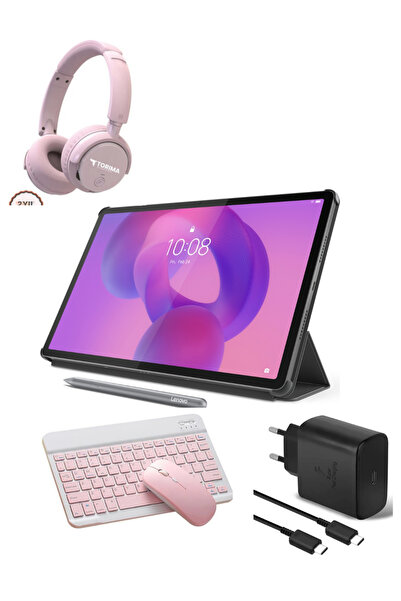 LENOVO Idea Tab 8GB 128GB 11" 2.5K Sim Kartlı Tablet+Kalem+Kılıf +Klavye+Mous...