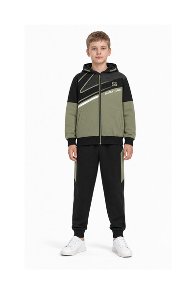 SETTY KOOP Set trening sport pentru copii – Hanorac și pantaloni jogger Ținut...