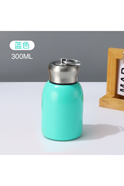 Choice6 300ML Blue 300ML Travel Water Bottle Coffee Mug Stainless Steel Vacuu...