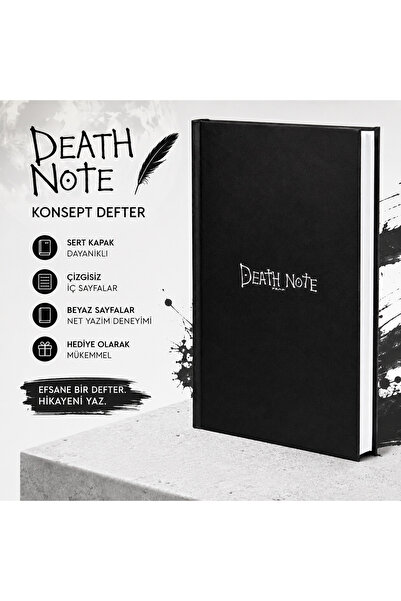 Pagos Yayınları Dead Note A5/80 Yp/70 Gr./ Sert Kapak Konsept Defter