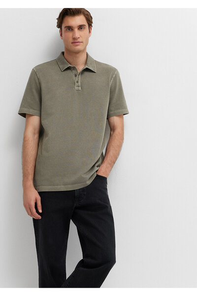 Mavi Brown Polo T-Shirt Regular Fit / Normal Cut 0613514-70376