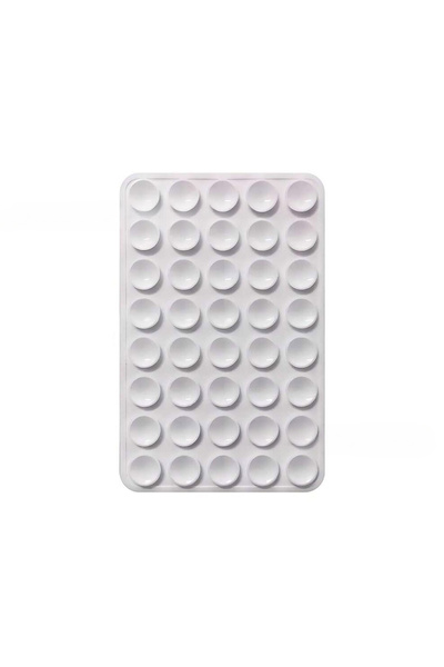 choice2 White Silicone Suction Cup Phone Stand with Strong Double-Sided No-Ha...