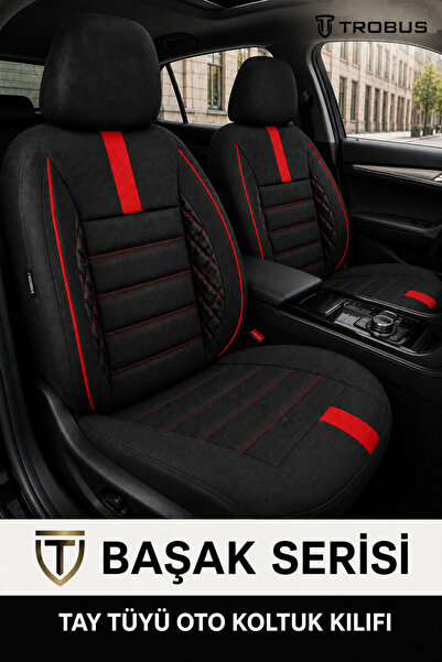 TROBUS Fiat Egea Bütün Sedan Hachback 2015 Aracınıza Uyumlu Kırmızı Başak Ser...
