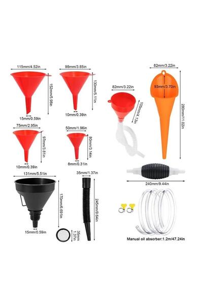 Choice3 1set Hand Fuel Pump Car Fuel Tank Sucker Oil Transfer Fuel Pump Petro...