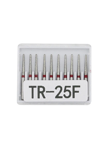 Choice TR-25F مثقاب ألماس للأسنان 10 قطع/مجموعة مثقاب FG بقطر 1.6 مم ومقبض عا...