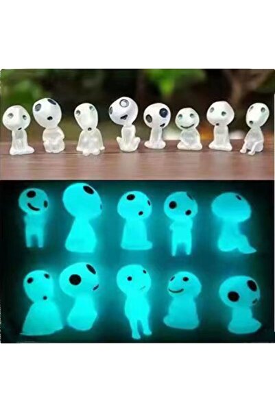 Choice 10pcs blue 10pc Miniature Landscape Decoration Glow in the Dark Prince...