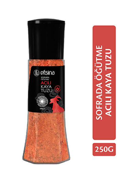 Efsina 250 gr Sofrada Öğütme Acılı Kaya Tuzu